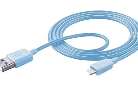 Cabo de Dados Cellularline USB Tipo-A  USB-C 1m Azul For Cheap