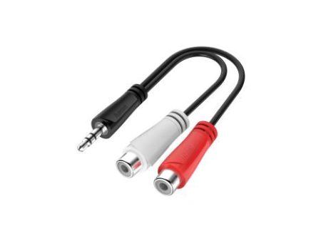 Adaptador Hama 2x RCA Jack 3.5mm (200350) Online