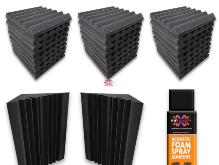 Aerial Basic Studio Kit 1x1Ft Acoustic Foam Discount