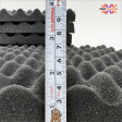 Egg Tray Acoustic Foam Panel 1.5  1x1 Feet Pro Charcoal Online Hot Sale