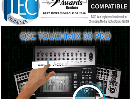 QSC TouchMix-30 Pro 32-Channel Professional Digital Mixer Discount