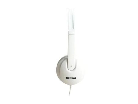 Gemini Audio DJX-200 DJ Headphones - White Fashion