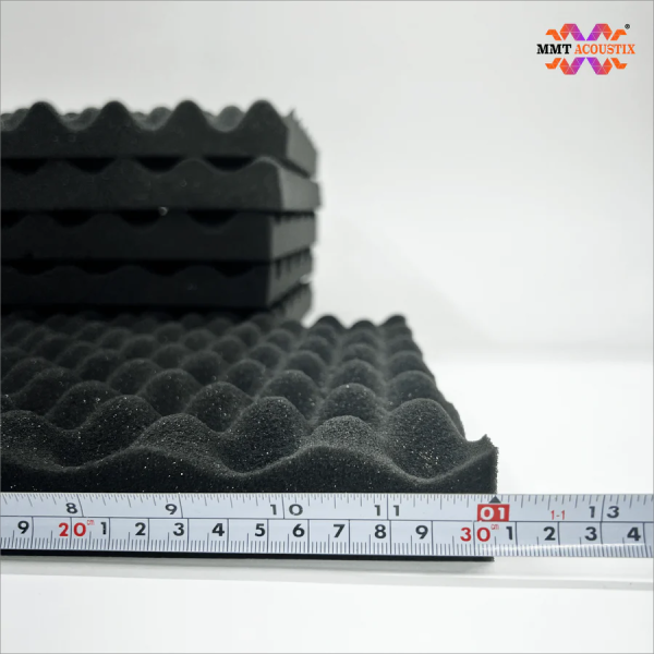 Egg Tray Acoustic Foam Panel 1.5  1x1 Feet Pro Charcoal Online Hot Sale