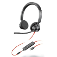 Poly Blackwire 3325 wired headset USB type A Discount