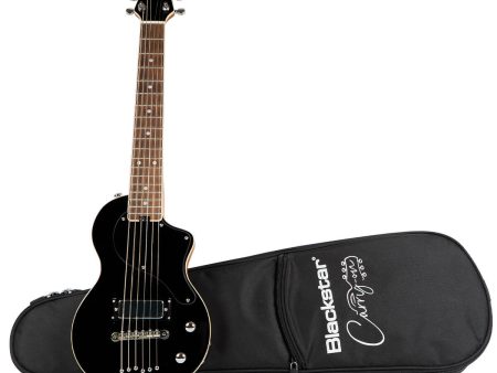 Blackstar Carry-on Travel Guitar Black With Carry Bag on Sale