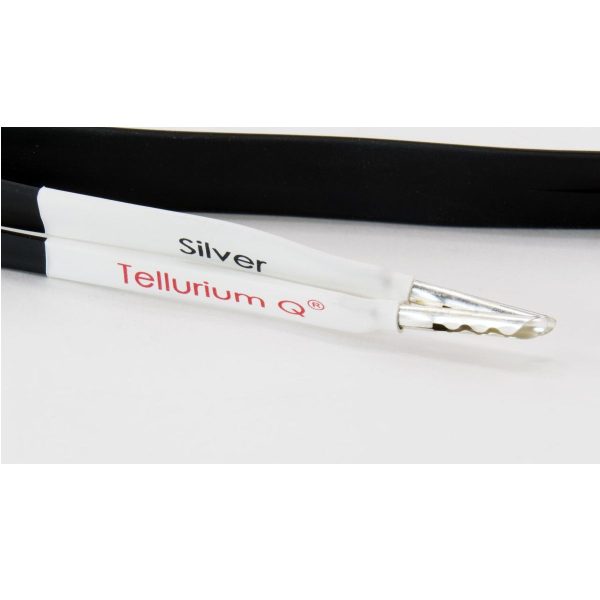 Tellurium Q Silver II Speaker Cable Terminated 3M (Set) For Cheap