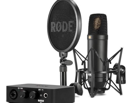 Rode NT1 & AI-1 Complete Studio Kit
Complete Studio Kit with Audio Interface Cheap