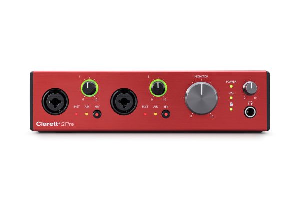 Focusrite 2Pre Pure-Sounding 10-In 4-Out Audio Interface For The Recording Artist For Discount