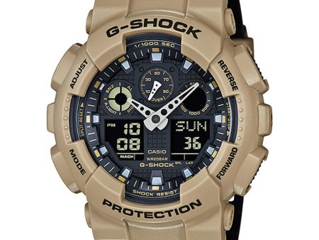 G-Shock GA100L-8A Analog-Digital Watch For Cheap